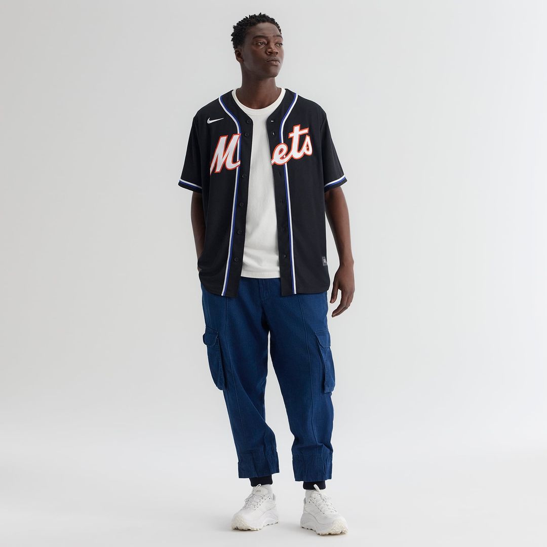 New York Mets Juan Soto | Nike Fashion Replica Black Out Jersey