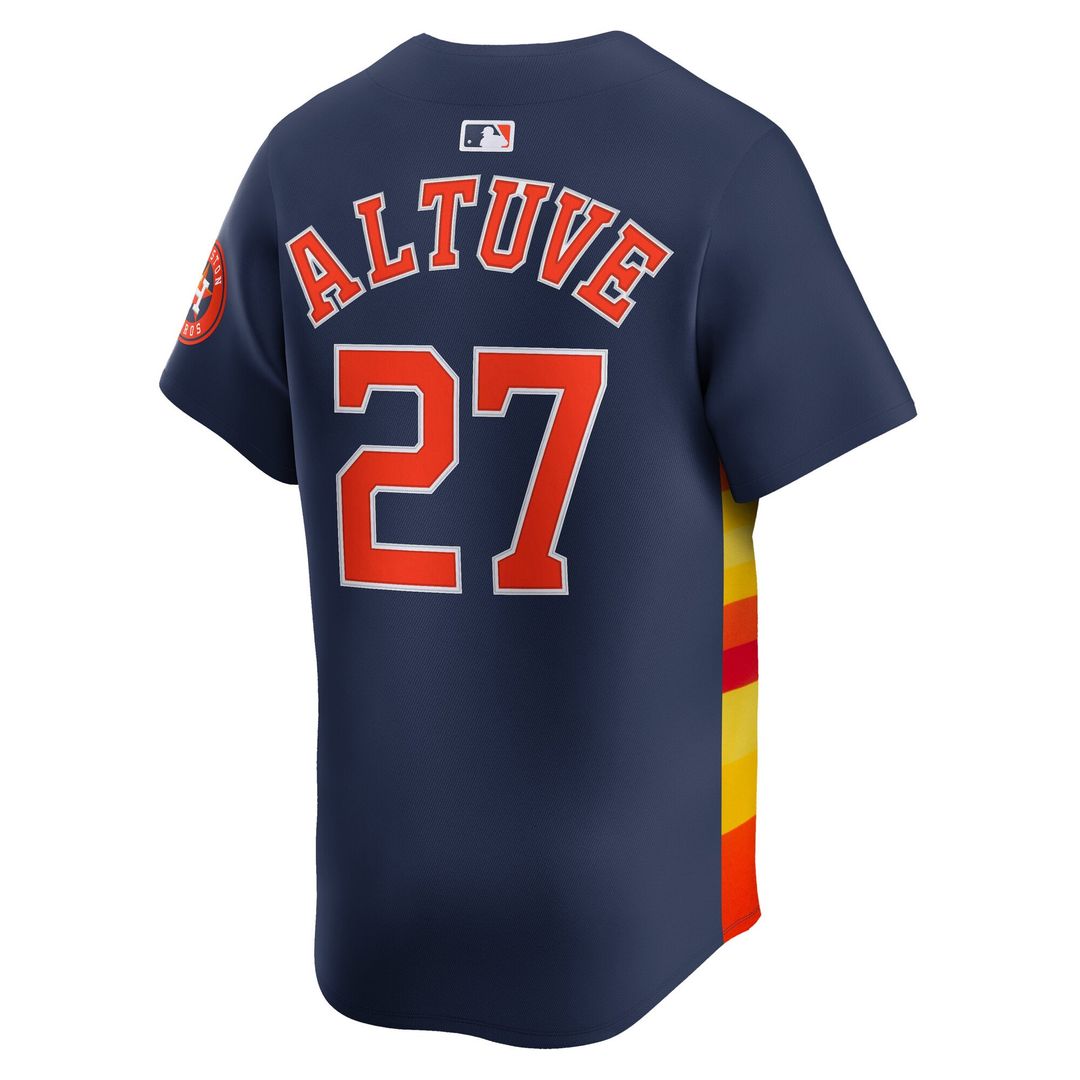 Houston Astros Jose Altuve | Nike Navy Alternate Limited Player Jersey