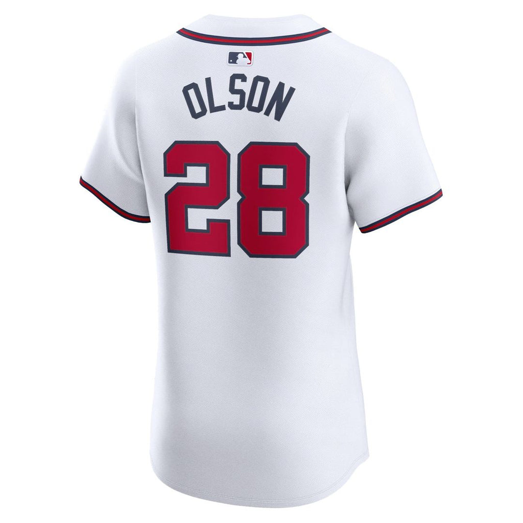 Atlanta Braves Matt Olson | Nike White Home Elite Player Jersey