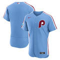 Philadelphia Phillies | Nike Light Blue Alternate Sponsor Patch Authentic Jersey