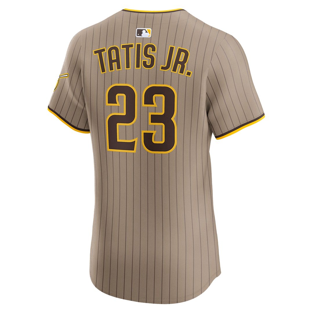 San Diego Padres Fernando Tatis Jr. | Nike Khaki Sand Elite Jersey