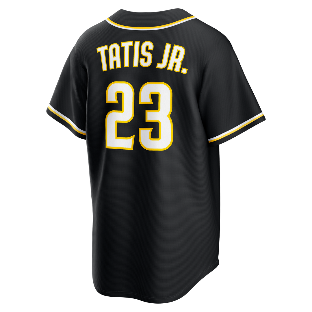 San Diego Padres Fernando Tatis Jr. | Nike Fashion Replica Black Out Jersey