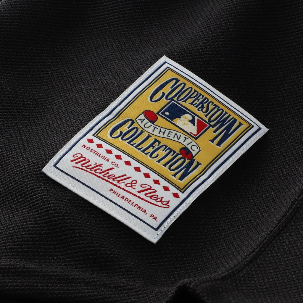 Florida Marlins Dontrelle Willis | Mitchell & Ness Black Cooperstown Collection Mesh Batting Practice Button-Up Jersey