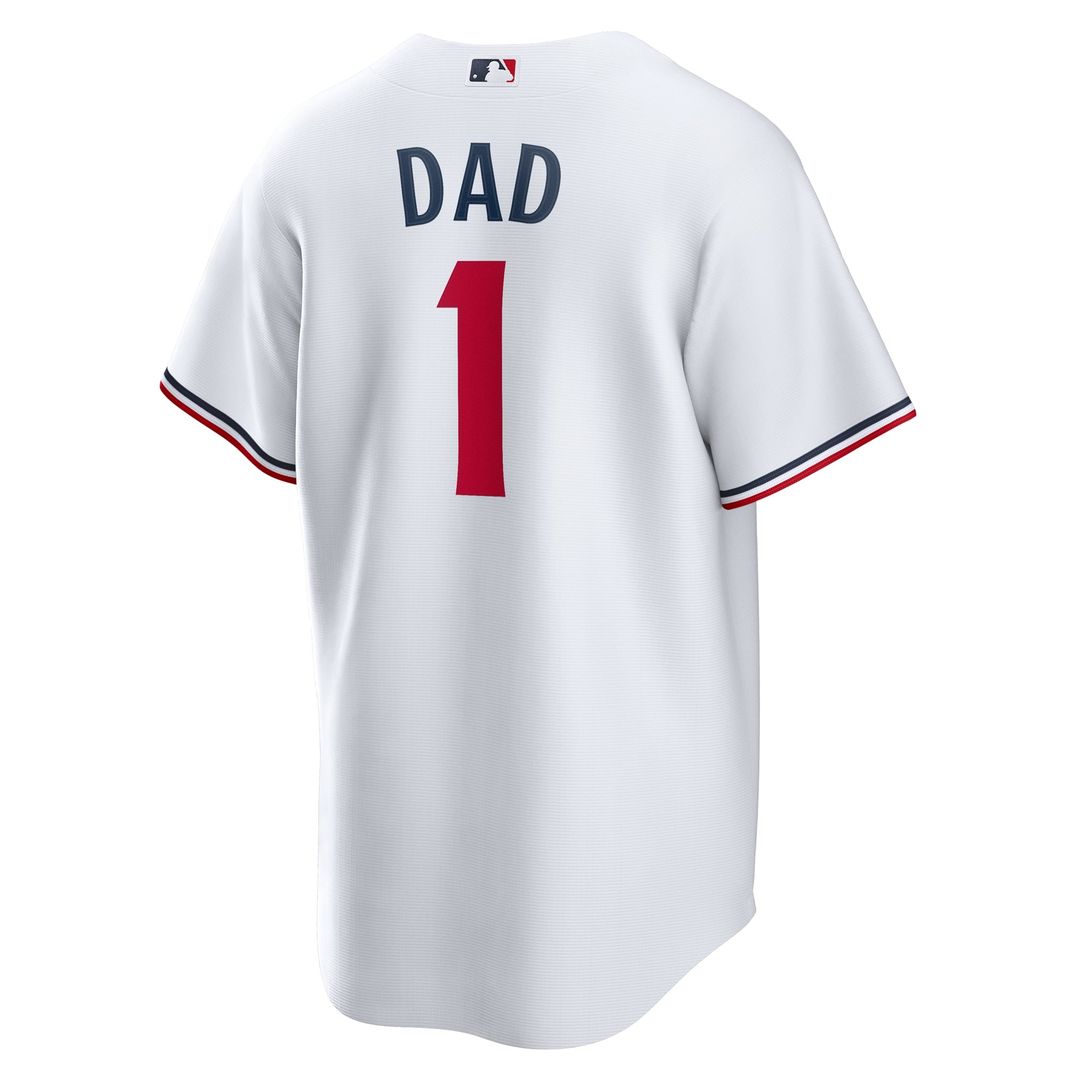 Minnesota Twins | Nike White #1 Dad Home Replica Jersey