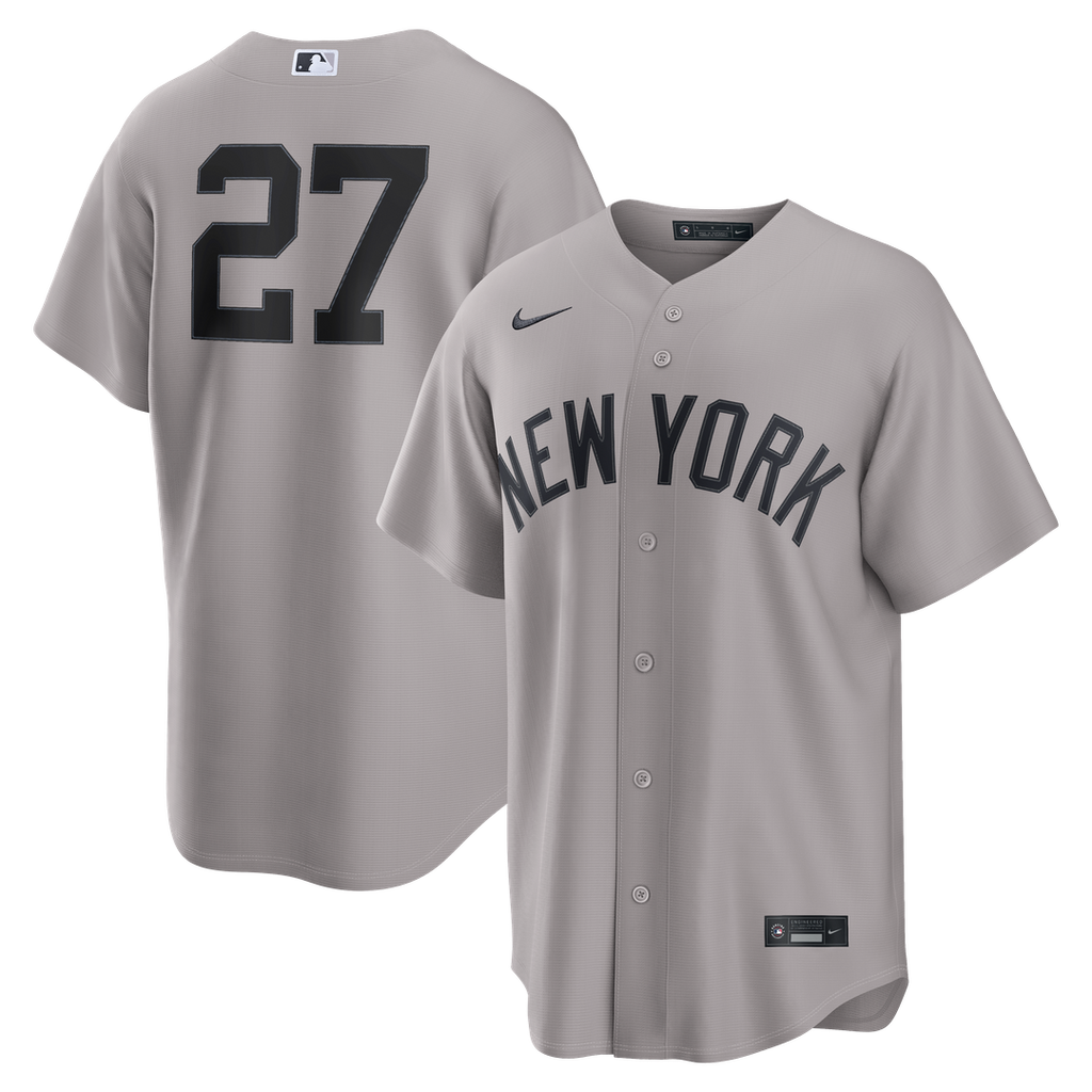 New York Yankees Giancarlo Stanton | Nike Gray Road Replica Jersey
