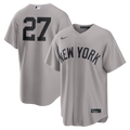 New York Yankees Giancarlo Stanton | Nike Gray Road Replica Jersey