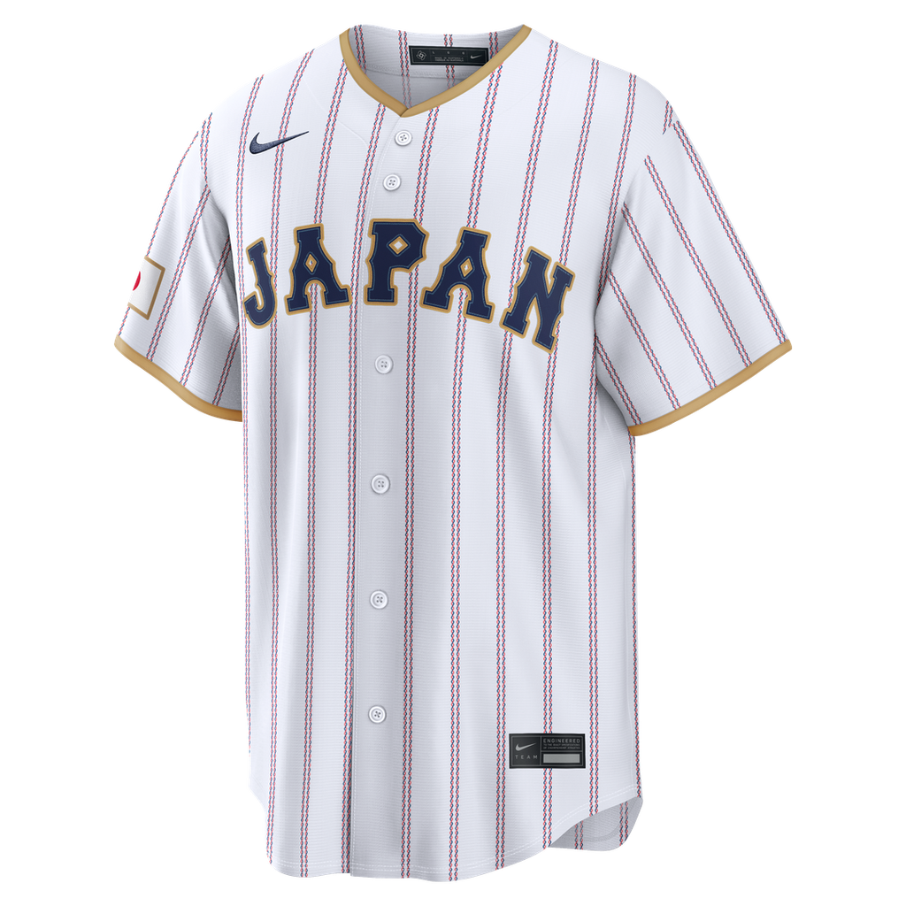 Japan Baseball Munetaka Murakami | Nike White 2026 World Baseball Classic Home Stadium Jersey