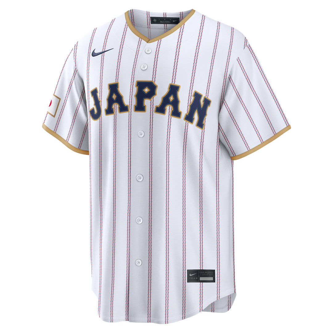 Japan Baseball Munetaka Murakami | Nike White 2026 World Baseball Classic Home Stadium Jersey