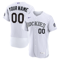 Colorado Rockies | Nike White Home Authentic Custom Jersey