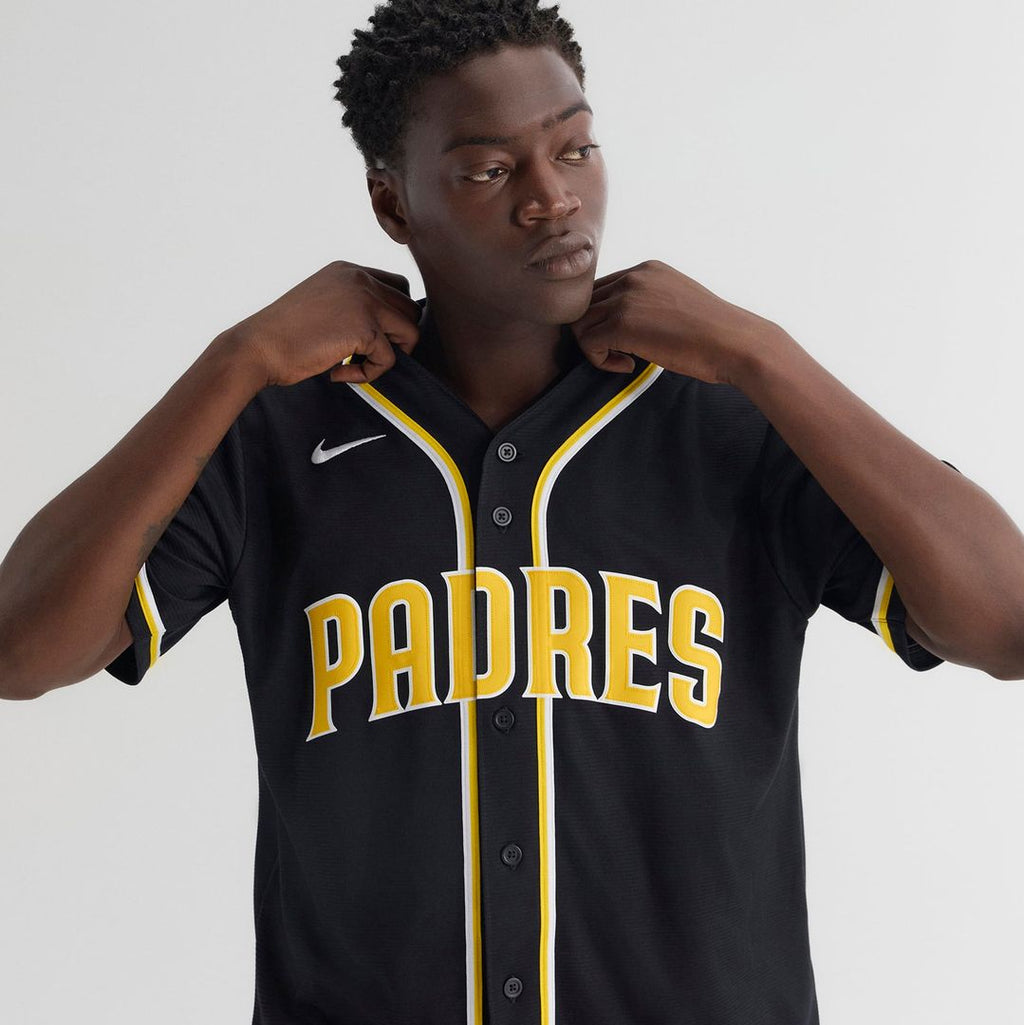 San Diego Padres Jackson Merrill | Nike Fashion Replica Black Out Jersey