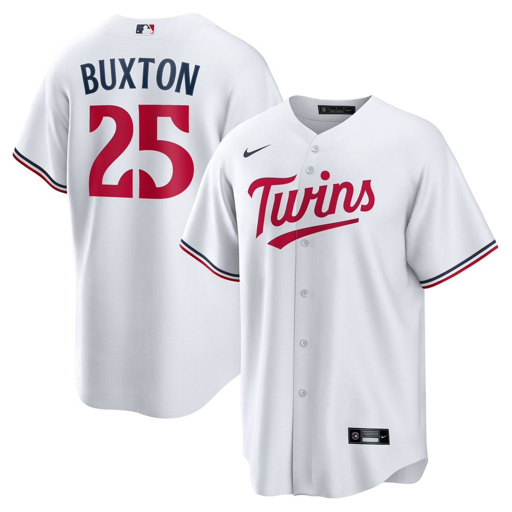 Minnesota Twins Byron Buxton | Nike White Home Replica Jersey