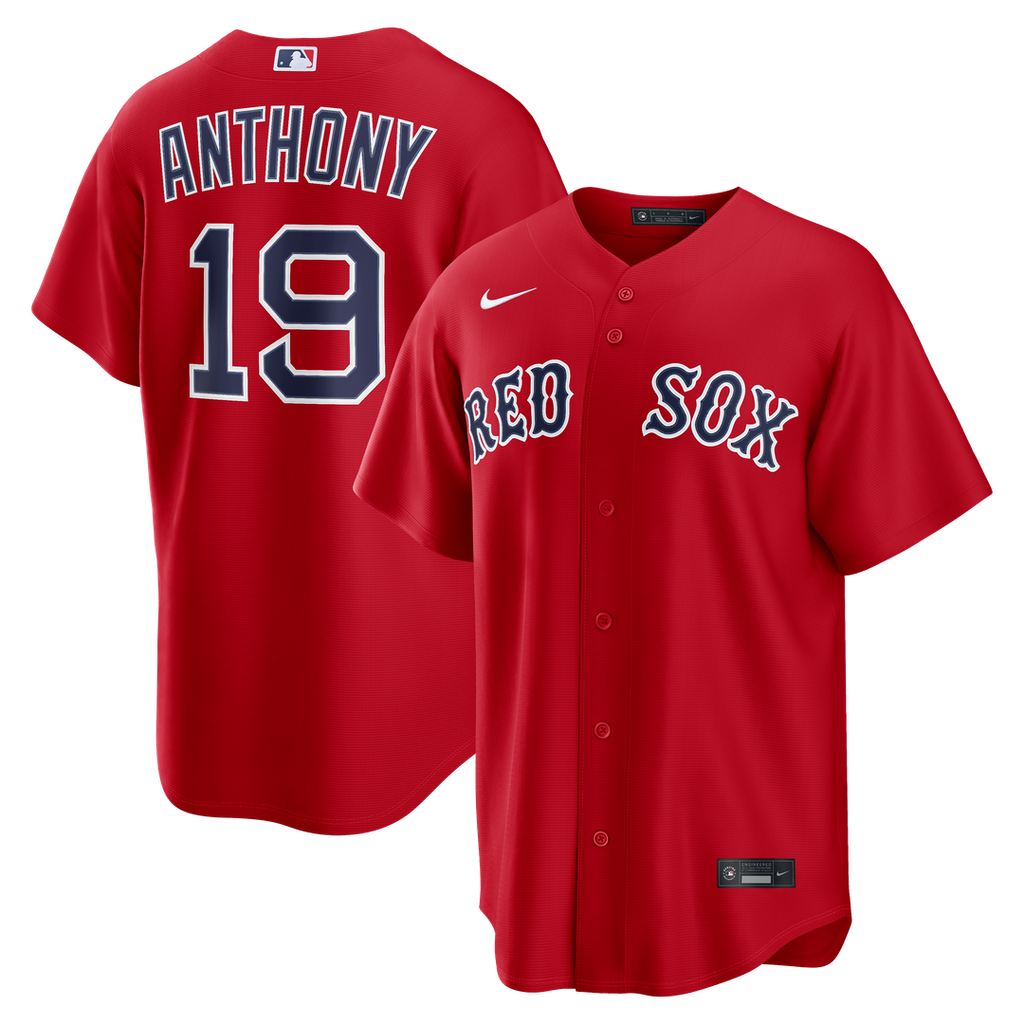 Boston Red Sox Roman Anthony | Nike Red Alternate Replica Jersey