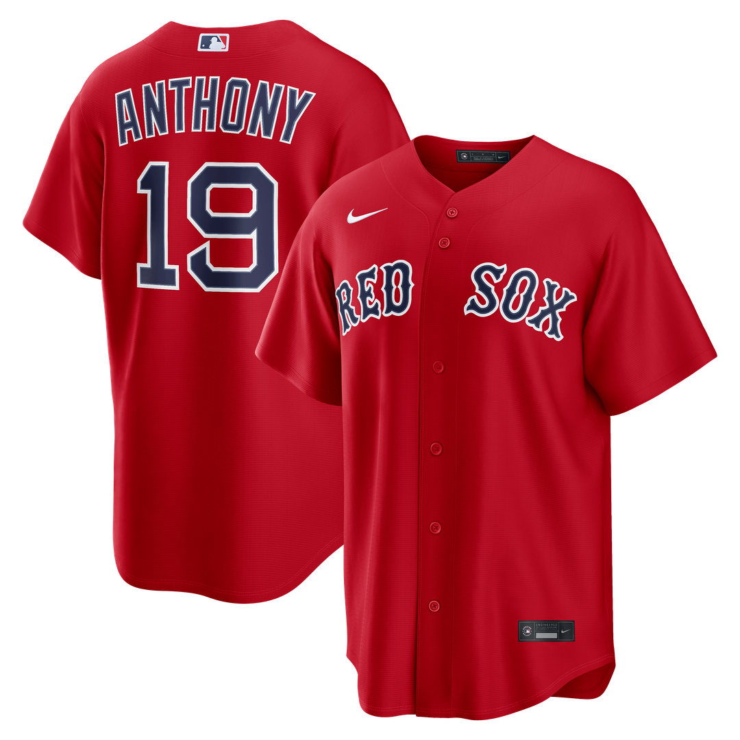 Boston Red Sox Roman Anthony | Nike Red Alternate Replica Jersey