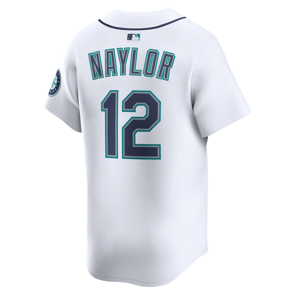 Seattle Mariners Josh Naylor | Nike White Home Limited Jersey