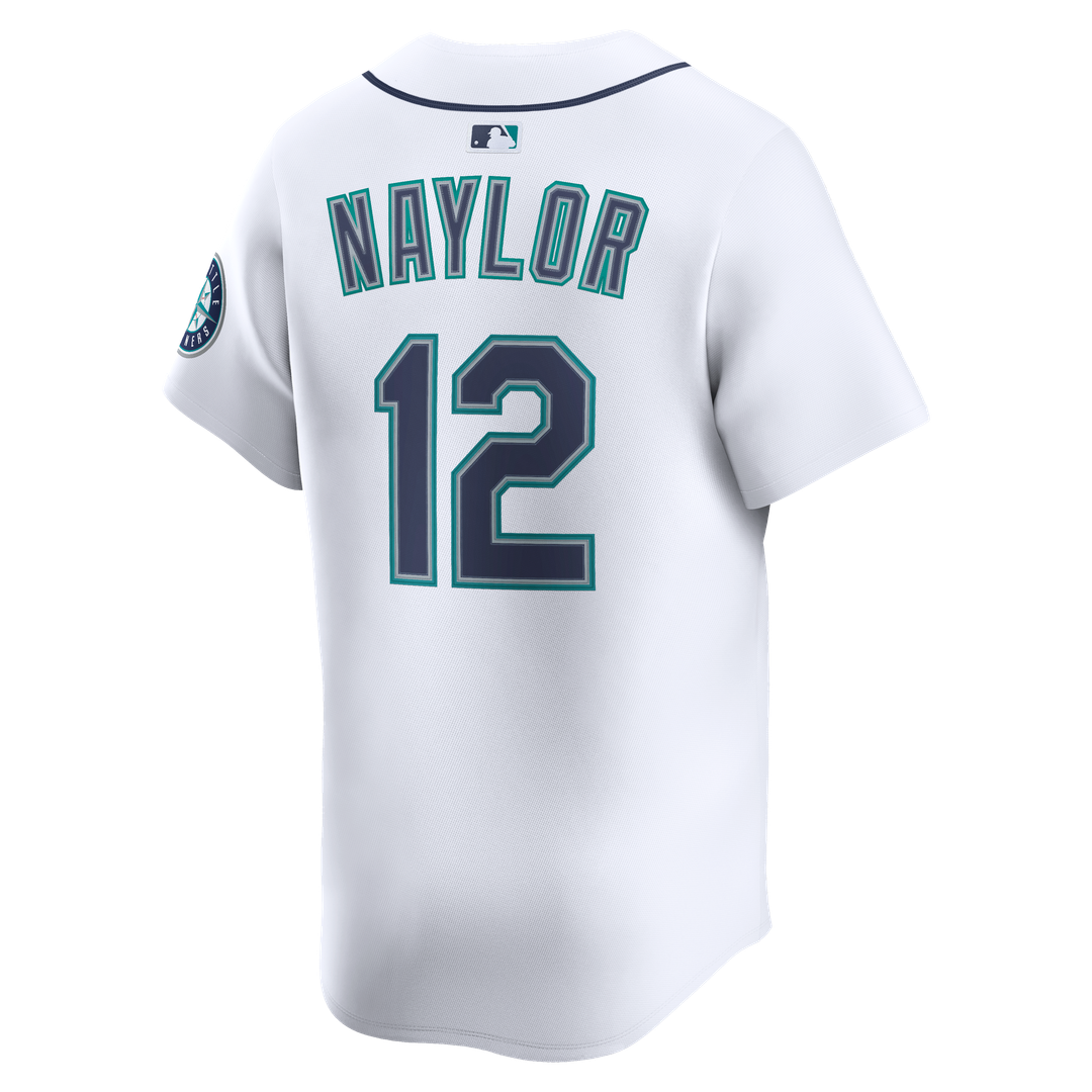 Seattle Mariners Josh Naylor | Nike White Home Limited Jersey