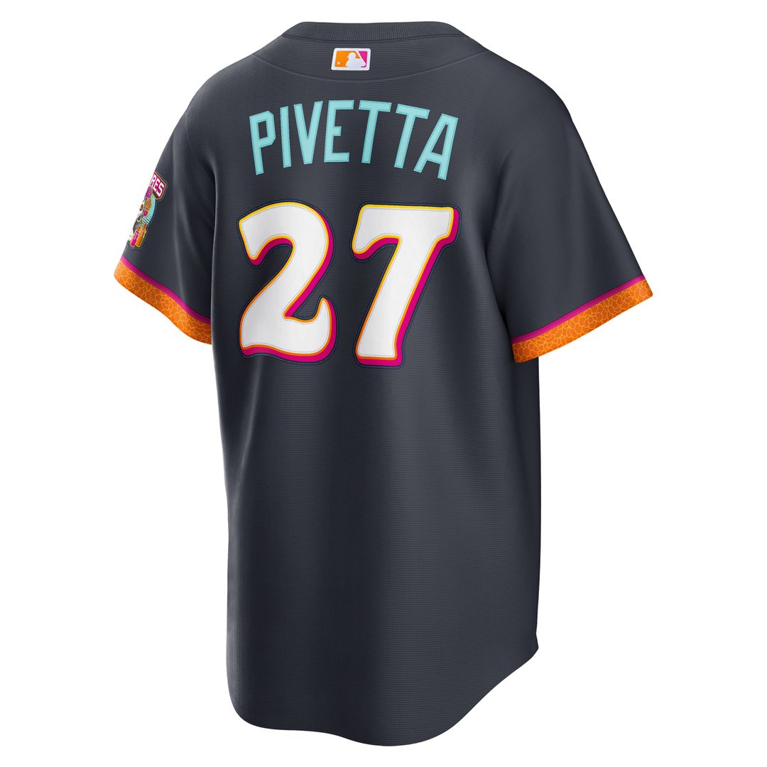San Diego Padres Nick Pivetta | Nike Obsidian 2026 City Connect Stadium Jersey