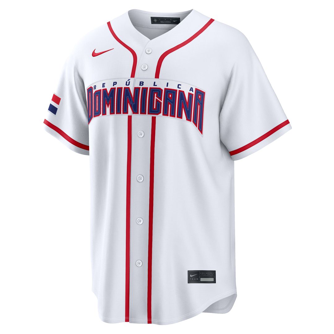 Dominican Republic Baseball Juan Soto | Nike White 2026 World Baseball Classic Home Stadium Jersey