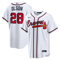 Atlanta Braves Matt Olson | Nike White Home Replica Jersey
