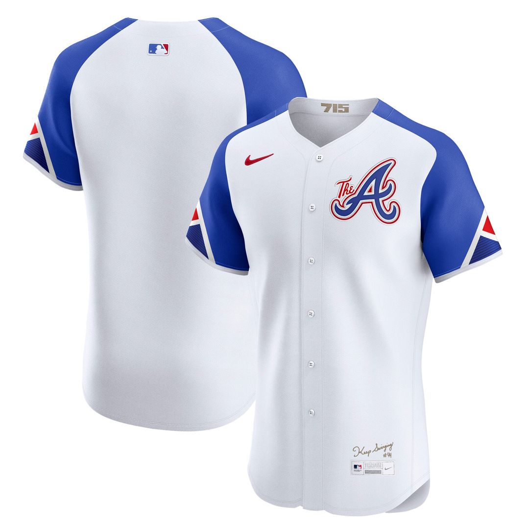 Atlanta Braves | Nike White City Connect Elite Jersey