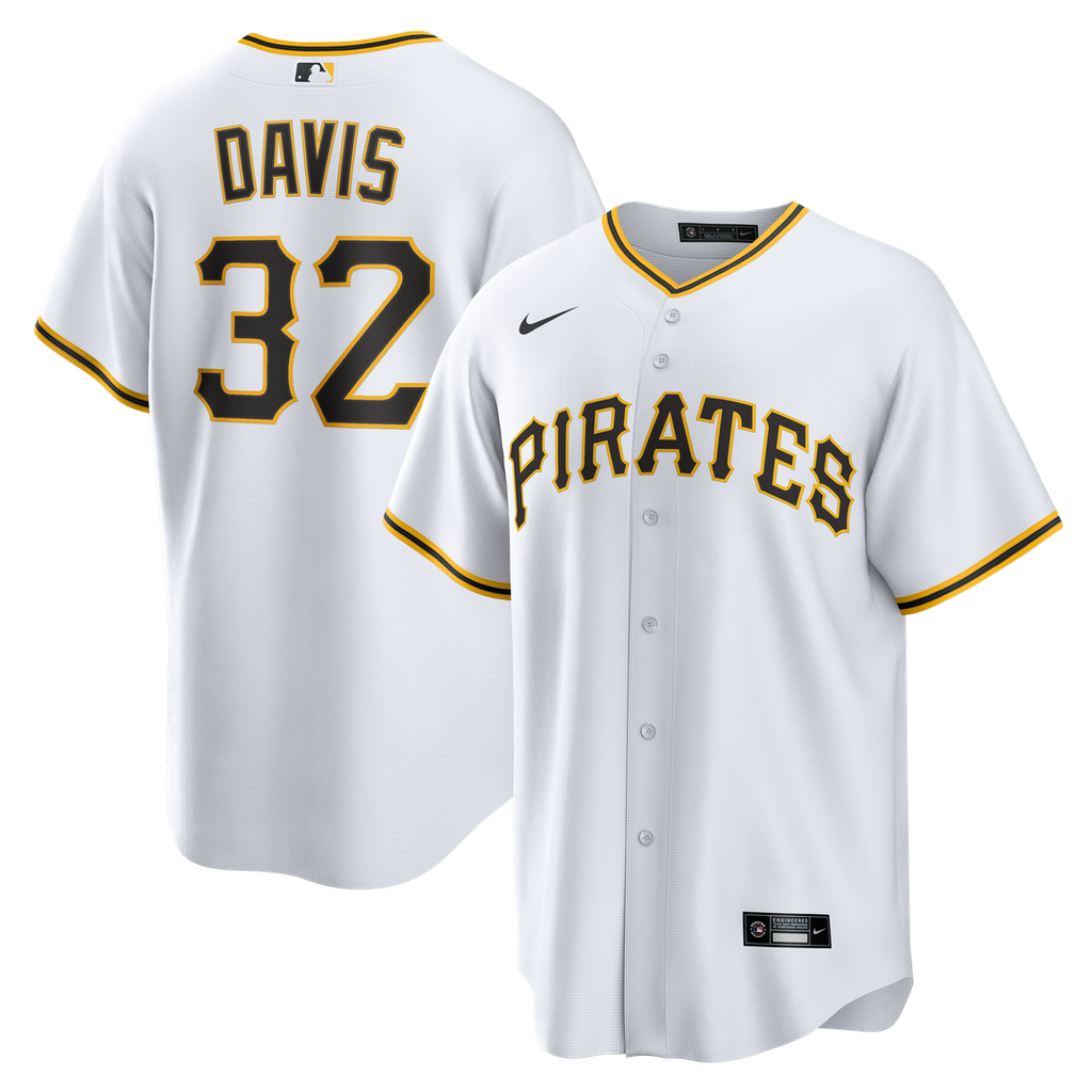 Pittsburgh Pirates Henry Davis | Nike White Home Replica Jersey