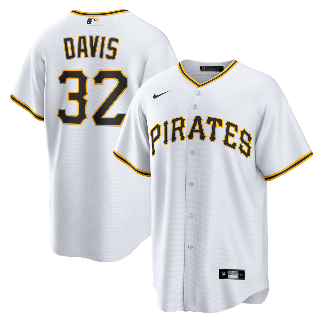 Pittsburgh Pirates Henry Davis | Nike White Home Replica Jersey