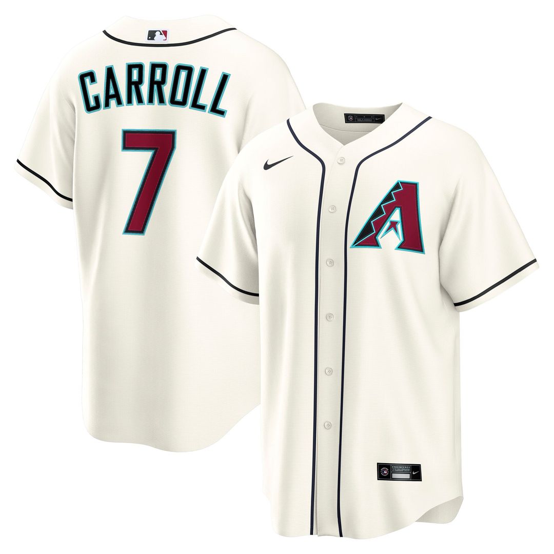 Arizona Diamondbacks Corbin Carroll | Nike Cream Home Replica Jersey