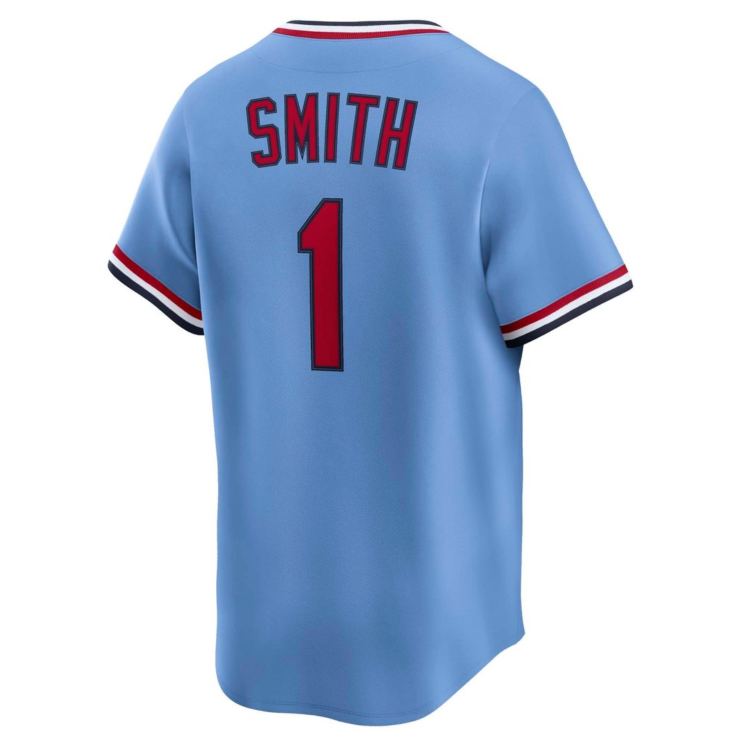 St. Louis Cardinals Ozzie Smith | Nike Blue Throwback Cooperstown Collection Limited Jersey