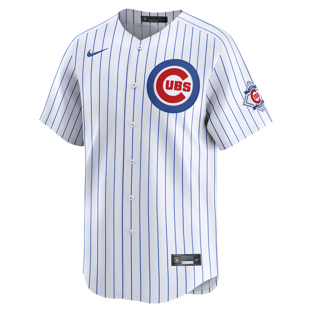 Chicago Cubs Pete Crow-Armstrong | Nike White 150th Anniversary Limited Jersey