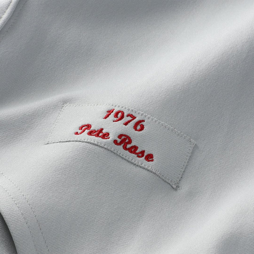 Cincinnati Reds Pete Rose | Mitchell & Ness Gray 1976 Authentic Jersey