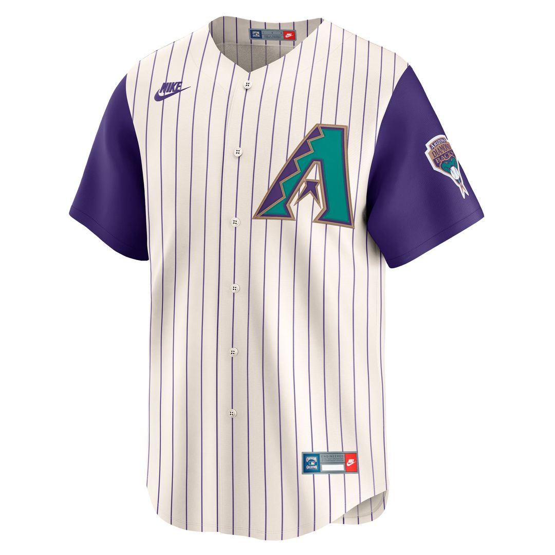 Arizona Diamondbacks Randy Johnson | Nike Black Throwback Cooperstown Collection Limited Jersey