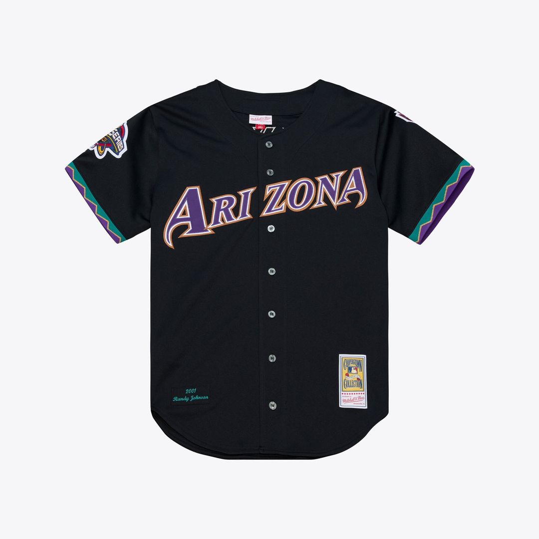 Arizona Diamondbacks Randy Johnson | Mitchell & Ness Black 2001 Authentic Jersey
