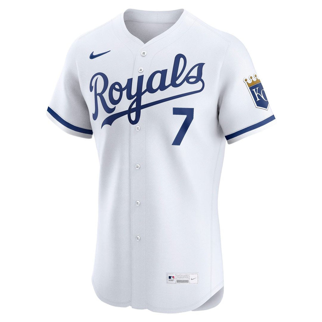 Kansas City Royals Bobby Witt Jr. | Nike White Home Elite Player Jersey