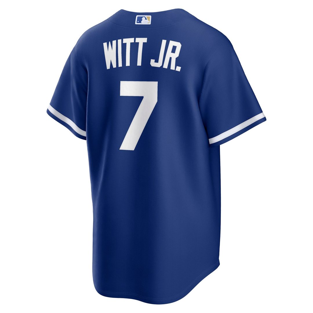 Kansas City Royals Bobby Witt Jr. | Nike Light Blue Alternate Replica Jersey