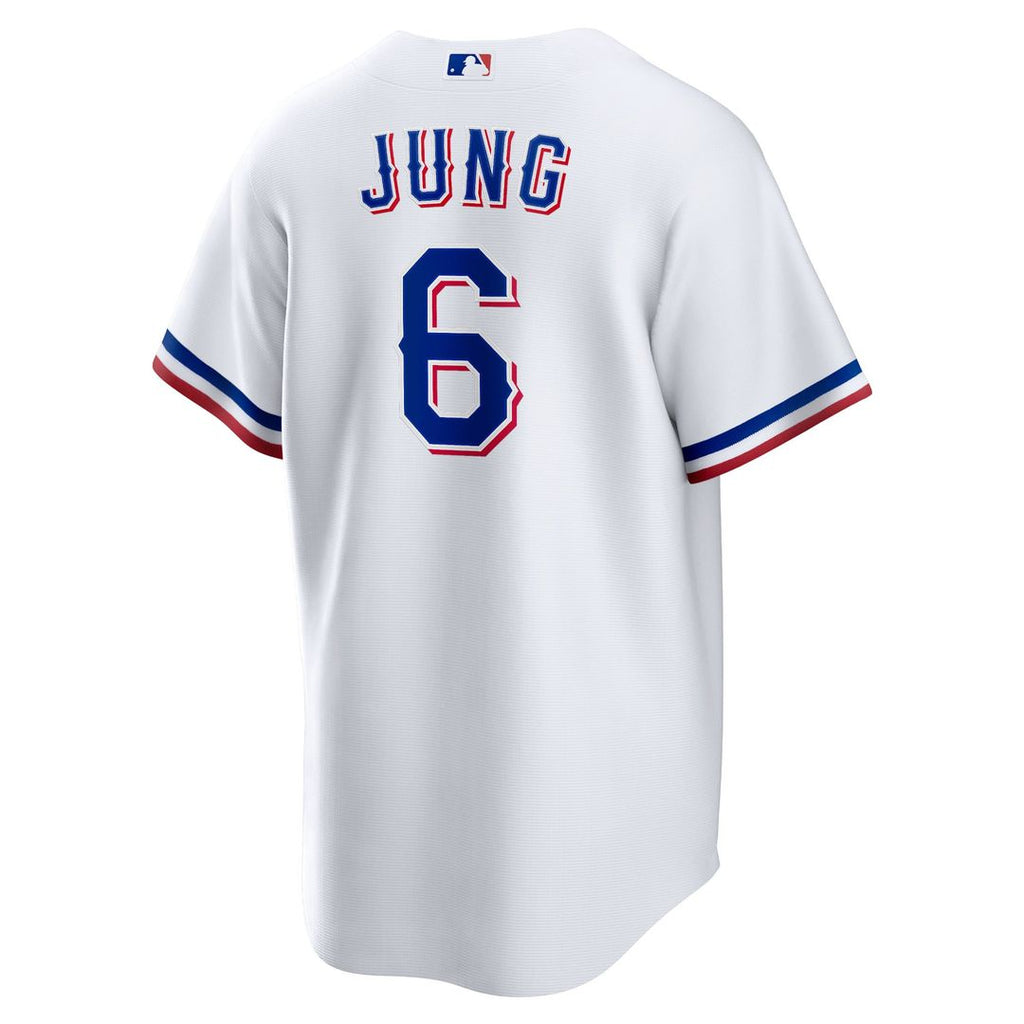 Texas Rangers Josh Jung | Nike White Replica Player Jersey