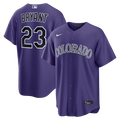 Colorado Rockies Kris Bryant | Nike Purple Alternate Replica Jersey