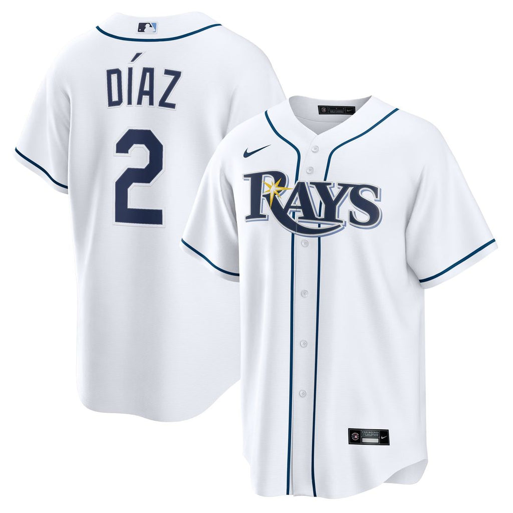Tampa Bay Rays Yandy Díaz | Nike White Home Replica Jersey