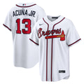 Atlanta Braves Ronald Acuña Jr. | Nike White Home Replica Jersey