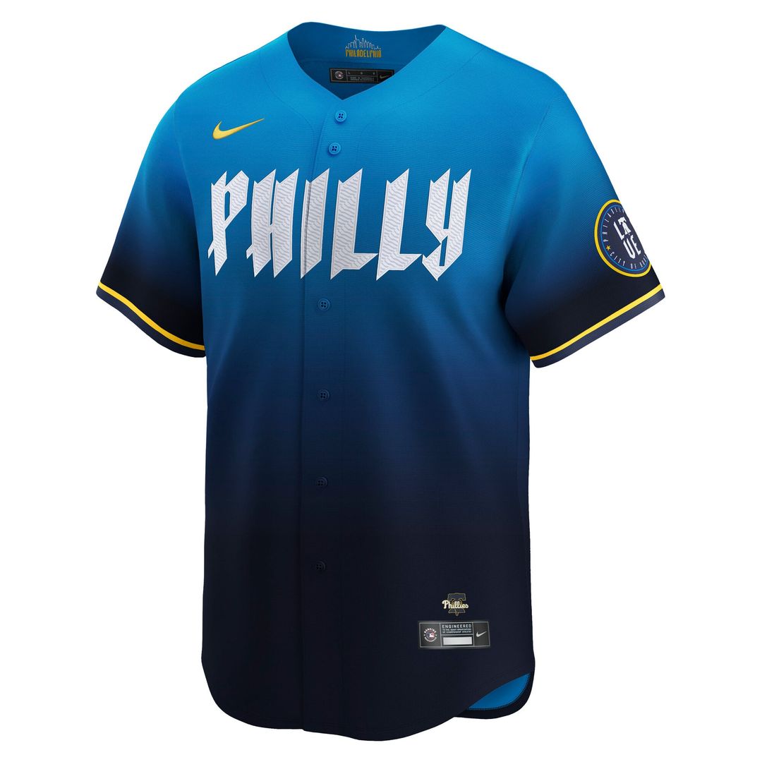 Philadelphia Phillies Bryce Harper | Nike Blue City Connect Limited Player Jersey