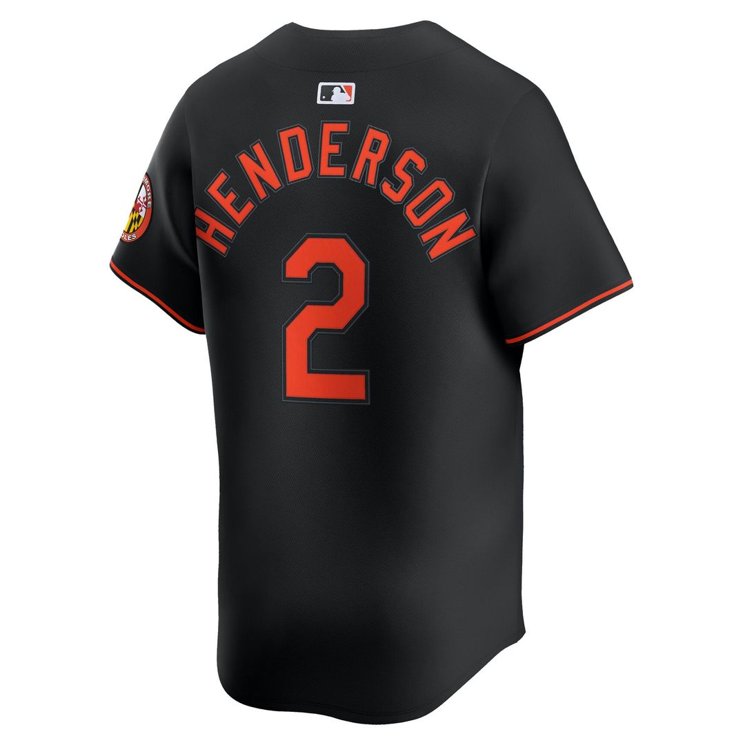 Baltimore Orioles Gunnar Henderson | Nike White Home Limited Player Jersey