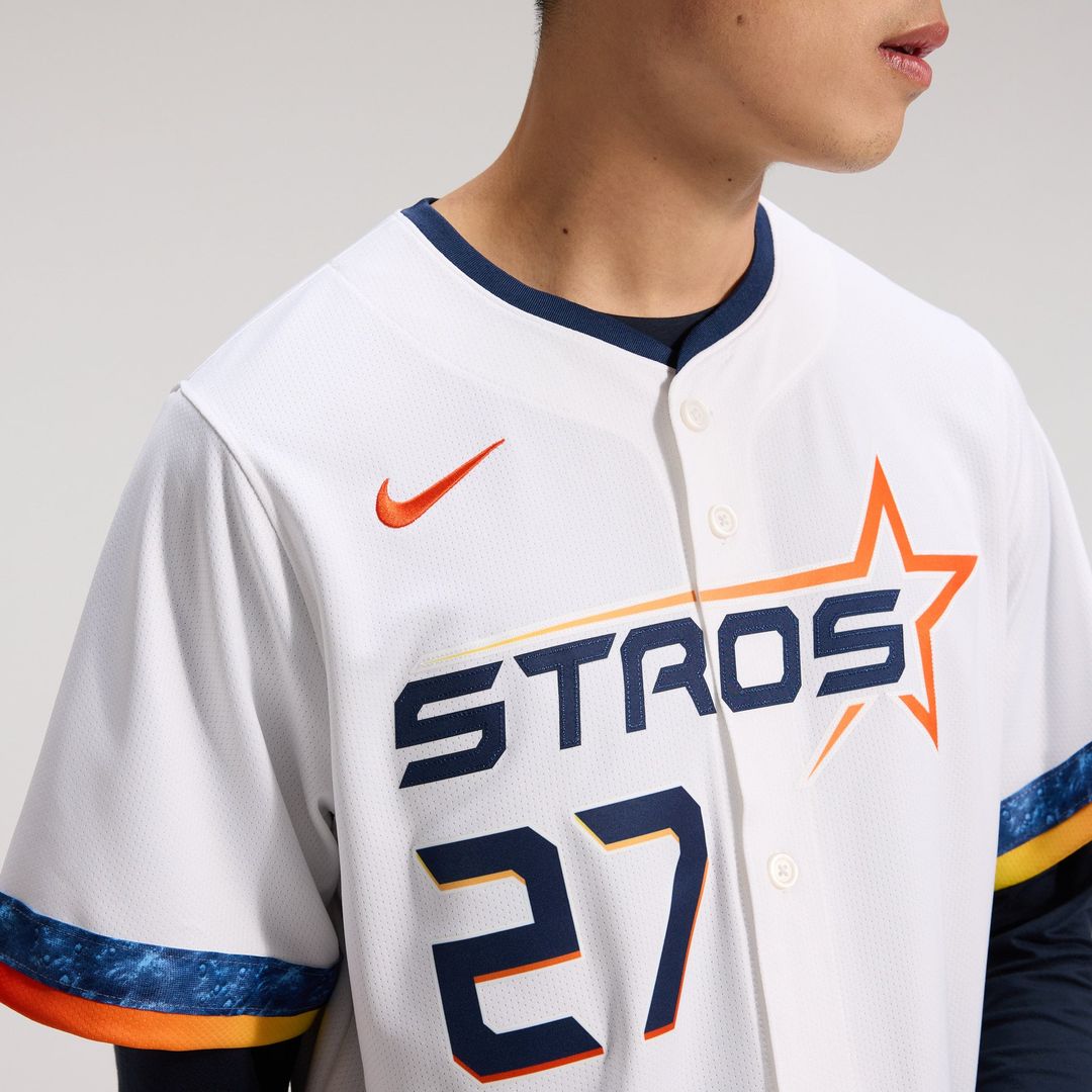 Houston Astros Jose Altuve | Nike White 2025 City Connect Limited Player Jersey