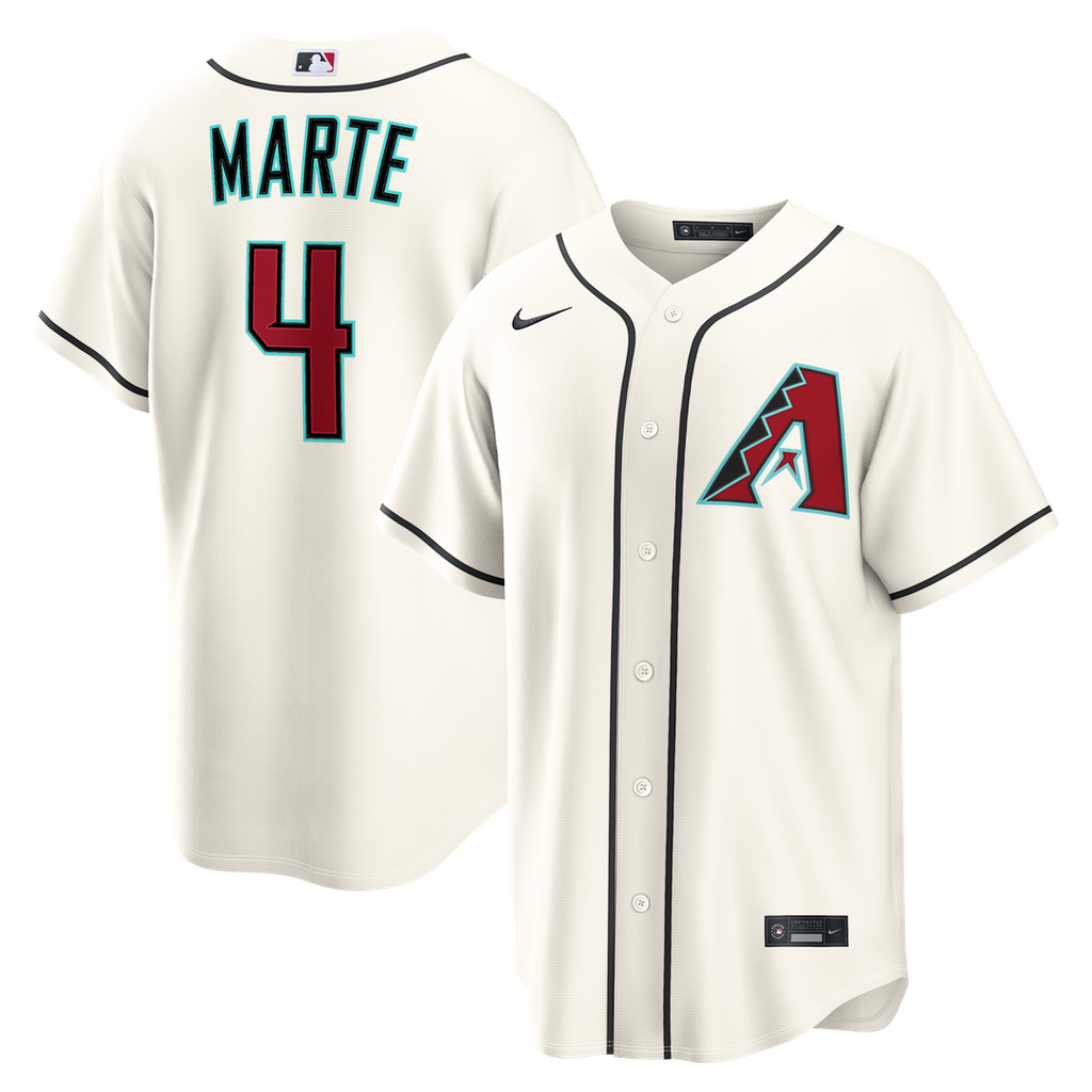 Arizona Diamondbacks Ketel Marte | Nike Cream Home Replica Jersey