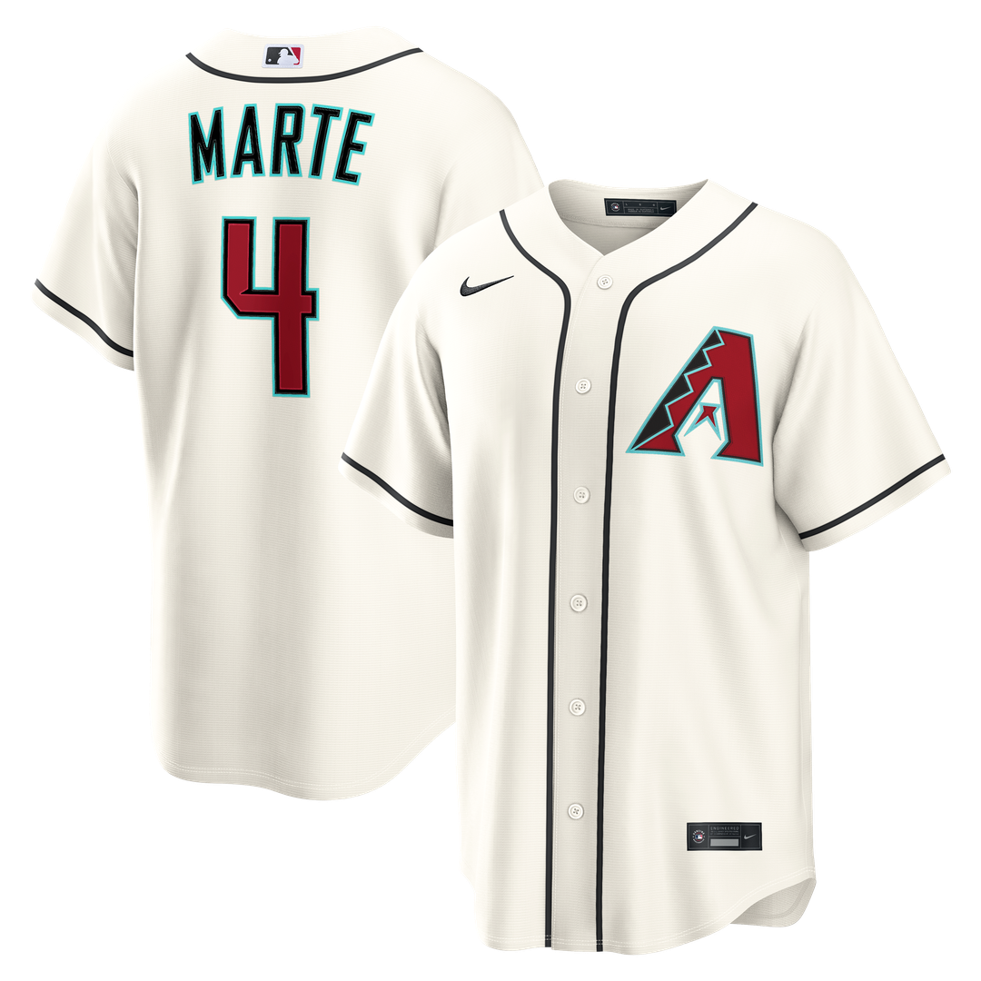 Arizona Diamondbacks Ketel Marte | Nike Cream Home Replica Jersey