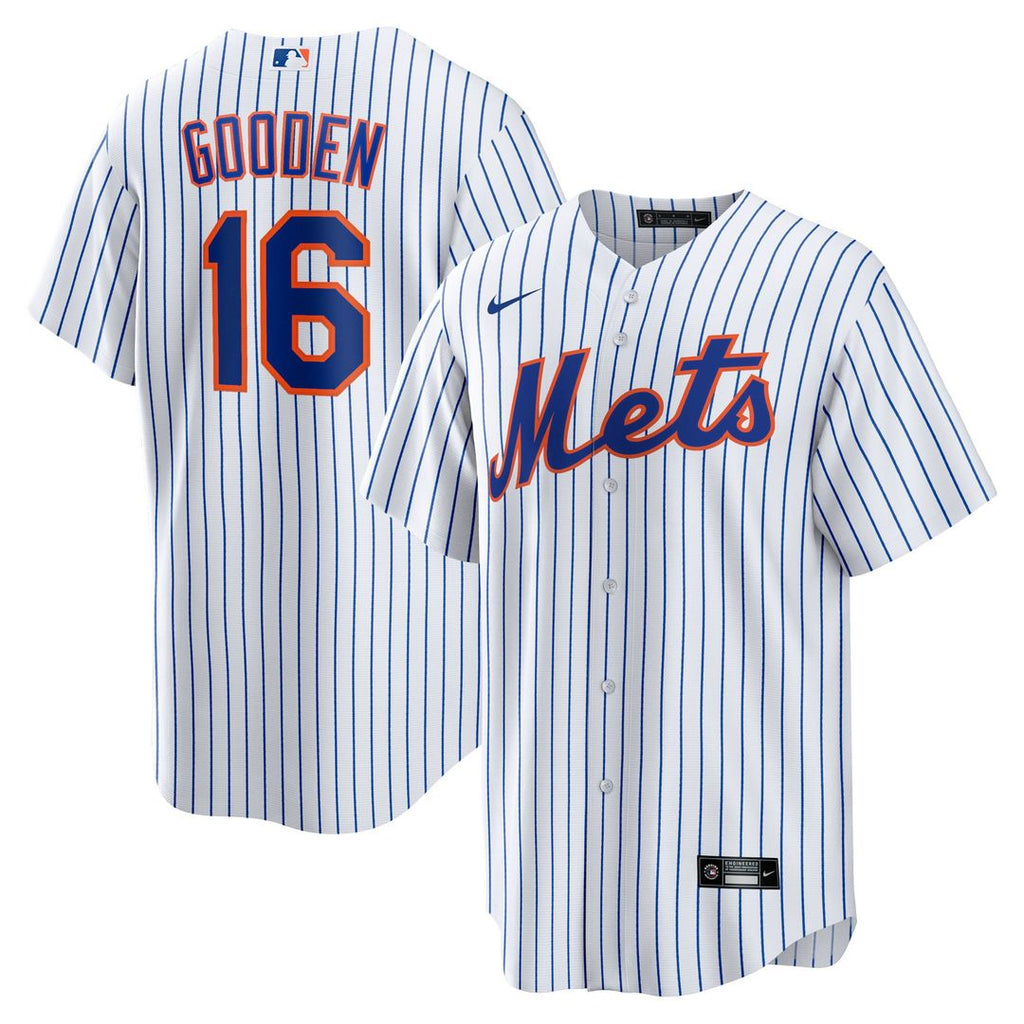New York Mets Dwight Gooden | Nike White Home Replica Player Jersey