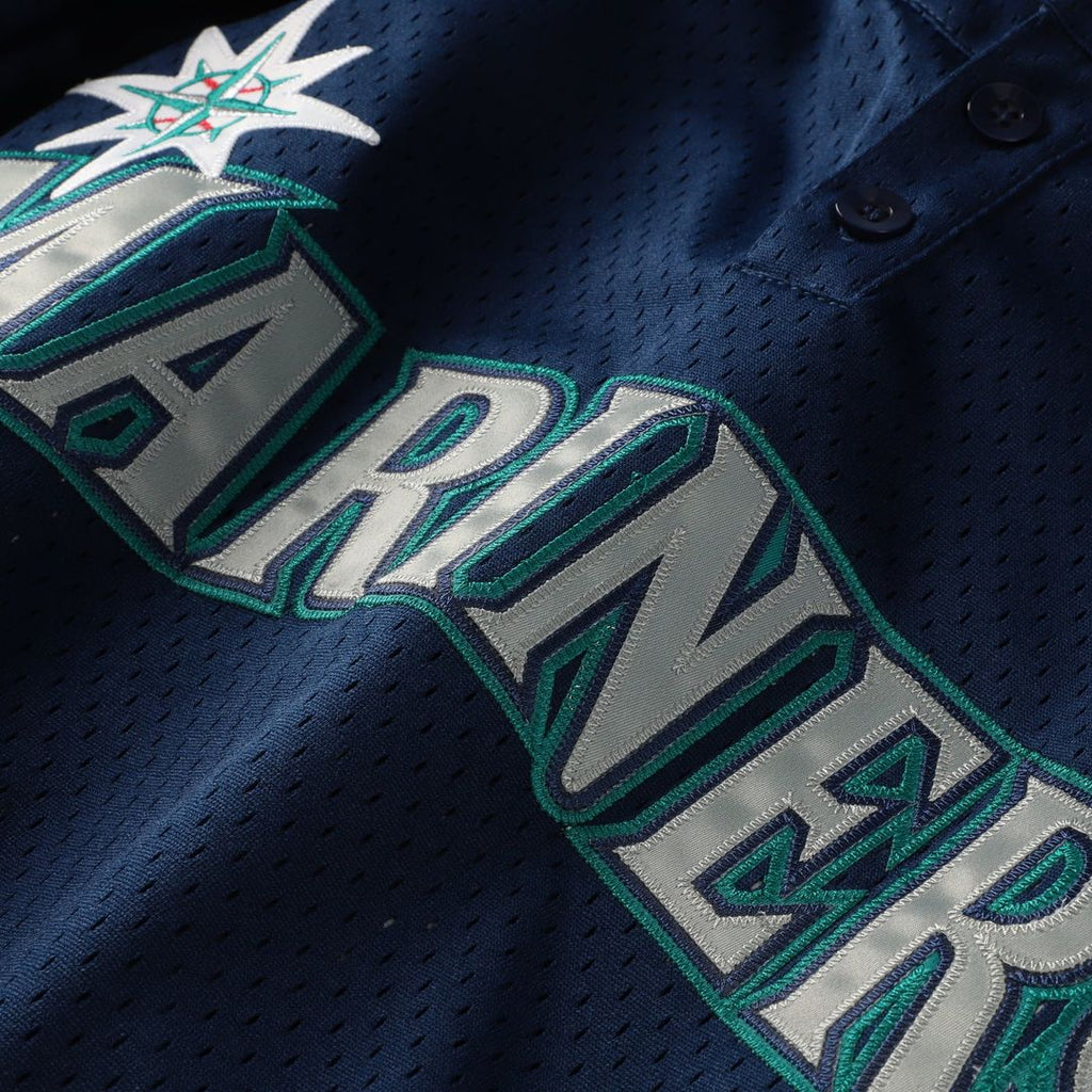 Seattle Mariners Ken Griffey Jr. | Mitchell & Ness Royal Big & Tall Cooperstown Collection Mesh Batting Practice Jersey
