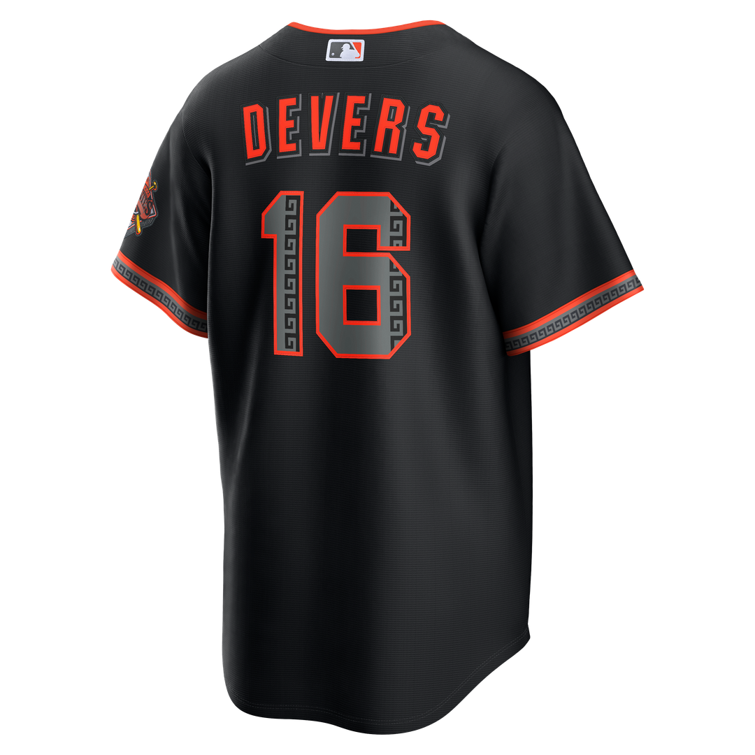 San Francisco Giants Rafael Devers | Nike Black Alternate Stadium Jersey