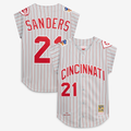 Cincinnati Reds Deion Sanders | Mitchell & Ness Gray 1997 Authentic Jersey