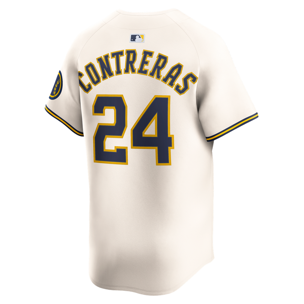 Milwaukee Brewers William Contreras | Nike Cream Home Limited Player Jersey