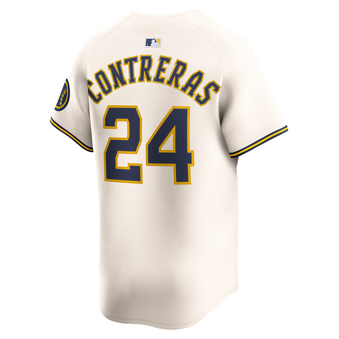 Milwaukee Brewers William Contreras | Nike Cream Home Limited Player Jersey