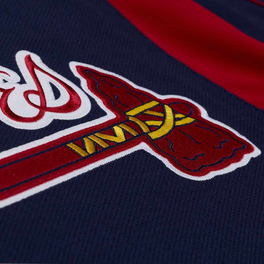 Atlanta Braves Andruw Jones | Mitchell & Ness Navy Authentic Batting Practice Jersey