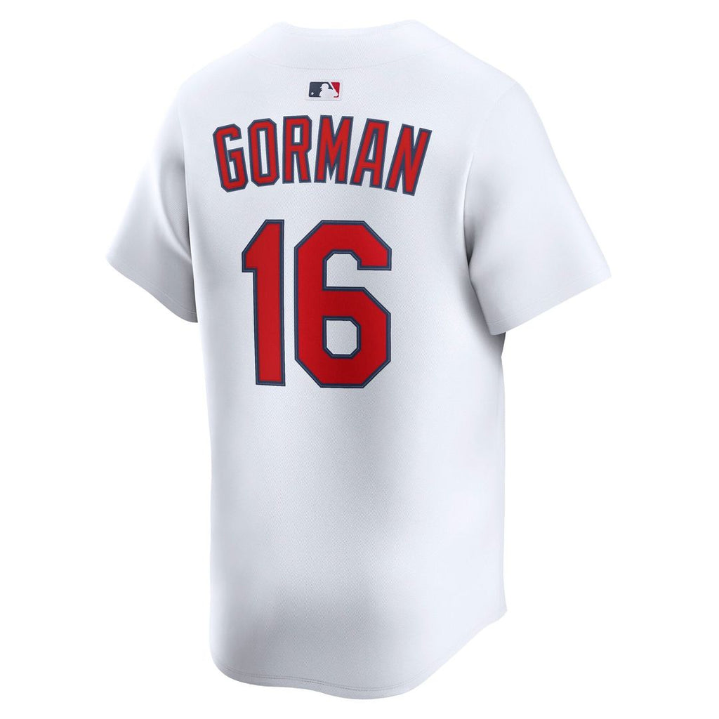 St. Louis Cardinals Nolan Gorman | Nike White Home Limited Player Jersey